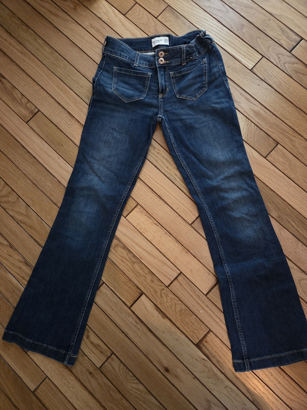 Abercrombie Kids Dark Blue Flare Jeans